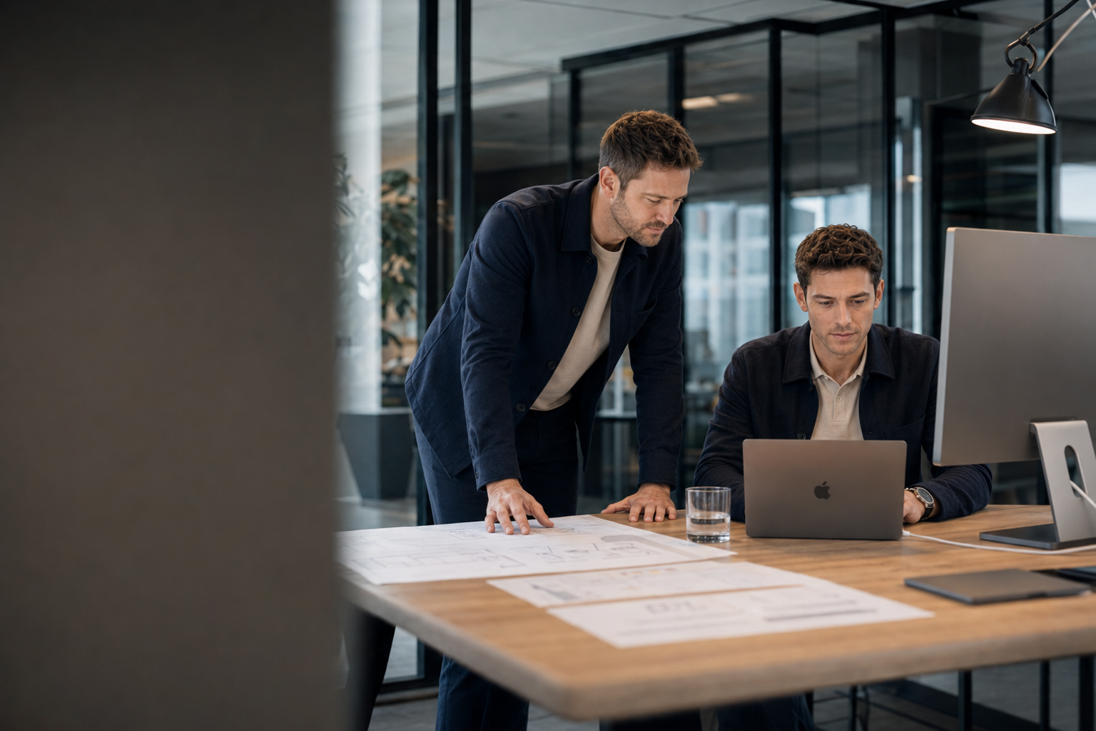 Jeito consultants werken samen aan een maatwerk IT-oplossing met integratie-architectuur, infrastructuurdocumentatie en technische afhankelijkheden binnen een moderne consultancyomgeving.